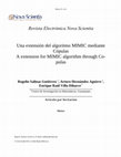 Research paper thumbnail of Una extensión del algoritmo MIMIC mediante Cópulas