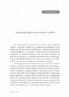 Research paper thumbnail of Arqueología andina: nuevos actores y análisis