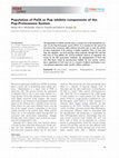 Research paper thumbnail of Pupylation of PafA or Pup inhibits components of the Pup-Proteasome System