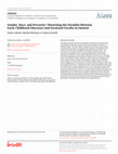 Research paper thumbnail of Gender, Race, and Precarity: Theorizing the Parallels Between Early Childhood Educators and Sessional Faculty in Ontario