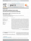 Research paper thumbnail of Cold-rolled multiphase boron steels: microstructure and mechanical properties