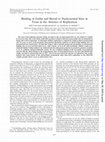 Research paper thumbnail of Binding of Gal4p and bicoid to nucleosomal sites in yeast in the absence of replication