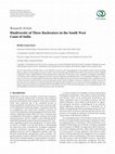 Research paper thumbnail of Biodiversity of Three Backwaters in the South West Coast of India