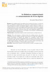 Research paper thumbnail of As dinâmicas computacionais e o armazenamento de livros digitais