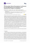 Research paper thumbnail of The Peroxidatic Thiol of Peroxiredoxin 1 is Nitrosated by Nitrosoglutathione but Coordinates to the Dinitrosyl Iron Complex of Glutathione