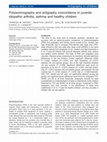 Research paper thumbnail of Polysomnography and Actigraphy Concordance in Jia, Asthma and Healthy Children