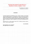 Research paper thumbnail of Documenti sulle relazioni tra papa Paolo IV, la Repubblica di Venezia, la Spagna e i Turchi