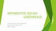 Research paper thumbnail of Greenpeace