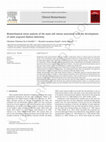 Research paper thumbnail of Biomechanical stress analysis of the main soft tissues associated with the development of Adult Acquired Flatfoot Deformity