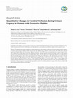 Research paper thumbnail of Quantitative Changes in Cerebral Perfusion during Urinary Urgency in Women with Overactive Bladder