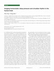 Research paper thumbnail of Imaging homeostatic sleep pressure and circadian rhythm in the human brain