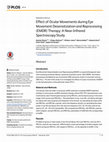 Research paper thumbnail of Effect of Ocular Movements during Eye Movement Desensitization and Reprocessing (EMDR) Therapy: A Near-Infrared Spectroscopy Study