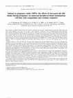 Research paper thumbnail of Salmon In Pregnancy Study (SIPS): the effects of increased oily fish intake during pregnancy on maternal and cord blood fatty acid composition, cord blood immunity and atopy outcomes in infants at 6 months of age