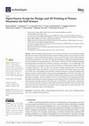 Research paper thumbnail of Open-Source Script for Design and 3D Printing of Porous Structures for Soil Science