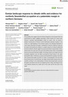 Research paper thumbnail of Eemian landscape response to climatic shifts and evidence for northerly Neanderthal occupation at a palaeolake margin in northern Germany