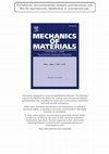 Research paper thumbnail of A constitutive model for drying of a partially saturated porous material