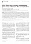 Research paper thumbnail of Going the Full Circle: Upgrading the Patient Field Chart and Tag for Electronic Mass Casualty Incidents Solutions in Romania