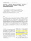 Research paper thumbnail of Inheritance of bacterial blight resistance in the rice cultivar Ajaya and high-resolution mapping of a major QTL associated with resistance