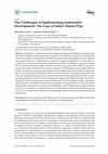 Research paper thumbnail of The Challenges of Implementing Sustainable Development: The Case of Sofia’s Master Plan