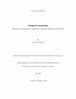 Research paper thumbnail of Langue(s) en portage: Résurgences et épistémologies du langage dans les littératures Autochtones contemporaines