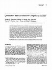 Research paper thumbnail of Quantitative EEG in obsessive-compulsive disorder