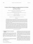 Research paper thumbnail of Evaluation of Planetary Boundary Layer Scheme Sensitivities for the Purpose of Parameter Estimation