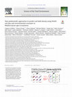 Research paper thumbnail of New pedotransfer approaches to predict soil bulk density using WoSIS soil data and environmental covariates in Mediterranean agro-ecosystems