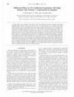 Research paper thumbnail of Diffusional effects in CO2 gasification experiments with single biomass char particles. 1. Experimental investigation