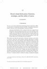 Research paper thumbnail of Desert island dislocation: Emotion, nostalgia, and the utility of music