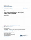 Research paper thumbnail of Forest resource access, dependency, and vulnerability in southeast and southcentral Alaska