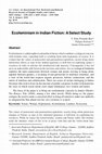 Research paper thumbnail of Ecofeminism in Indian Fiction: A Select Study