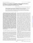 Research paper thumbnail of Oxidative cross-linking of apob100 and hemoglobin results in low density lipoprotein modification in blood relevance to atherogenesis caused by hemodialysis