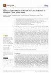 Research paper thumbnail of Pyrolysis of Solid Waste for Bio-Oil and Char Production in Refugees’ Camp: A Case Study