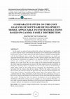 Research paper thumbnail of COMPARATIVE STUDY ON THE COST ANALYSIS OF SOFTWARE DEVELOPMENT MODEL APPLICABLE TO SYSTEM SOLUTIONS BASED ON GAMMA FAMILY DISTRIBUTION