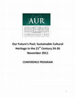 Research paper thumbnail of ArqueotuR: an international network devoted to the promotion of archaeological tourism and local development