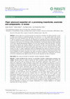 Research paper thumbnail of Piper aduncum essential oil: a promising insecticide, acaricide and antiparasitic. A review