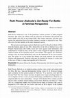 Research paper thumbnail of Ruth Prawer Jhabvala's Get Ready For Battle: A Feminist Perspective