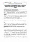 Research paper thumbnail of İstanbul’daki Süryani Ortodoks ve Rum Ortodoks Mabetlerinde Okunan Doğuş İlahilerinin Makamsal Analiz ve Karşılaştırması