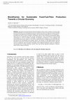 Research paper thumbnail of Biorefineries for Sustainable Food-Fuel-Fibre Production: Towards a Circular Economy