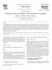 Research paper thumbnail of Matching by fixing and sampling: A local model based on internality