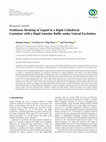 Research paper thumbnail of Nonlinear Sloshing of Liquid in a Rigid Cylindrical Container with a Rigid Annular Baffle under Lateral Excitation