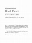 Research paper thumbnail of Graph Theory by Reinhard Diestel