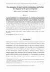 Research paper thumbnail of The emergence of smart touristic destinations and further development in the post-covid period