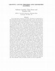 Research paper thumbnail of Gravity, gauge theories and geometric algebra