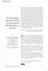 Research paper thumbnail of Relationships Stretched Thin: Social Support Mobilization in Poverty