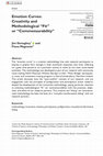 Research paper thumbnail of Emotion Curves: Creativity and Methodological “Fit” or “Commensurability”