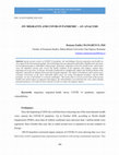 Research paper thumbnail of ON MIGRANTS AND COVID-19 PANDEMIC -AN ANALYSIS