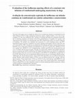 Research paper thumbnail of Avaliação da concentração expirada de isoflurano em infusão continua de remifentanil em cadelas submetidas a mastectomia