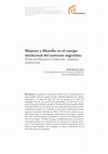 Research paper thumbnail of Mujeres y filosofía en el campo intelectual del noroeste argentino