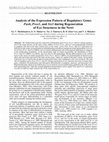 Research paper thumbnail of Analysis of the Expression Pattern of Regulatory Genes Pax6, Prox1, and Six3 during Regeneration of Eye Structures in the Newt